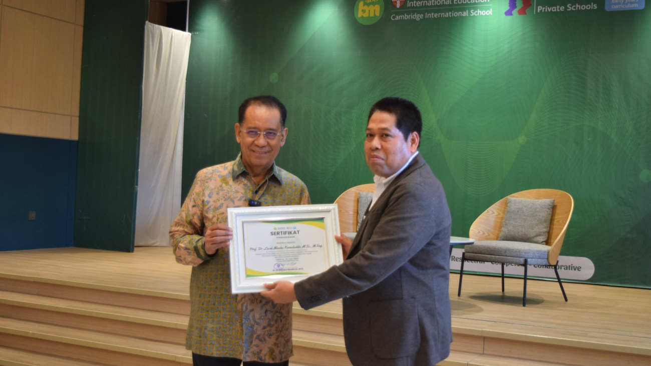 Prof Laode Kamaluddin Nilai Bangsa dan Kepemimpinan Pendidikan yang Berakar-1